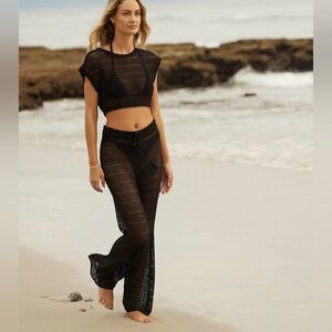 PQ Swim Black Bree Boho Pants M/L